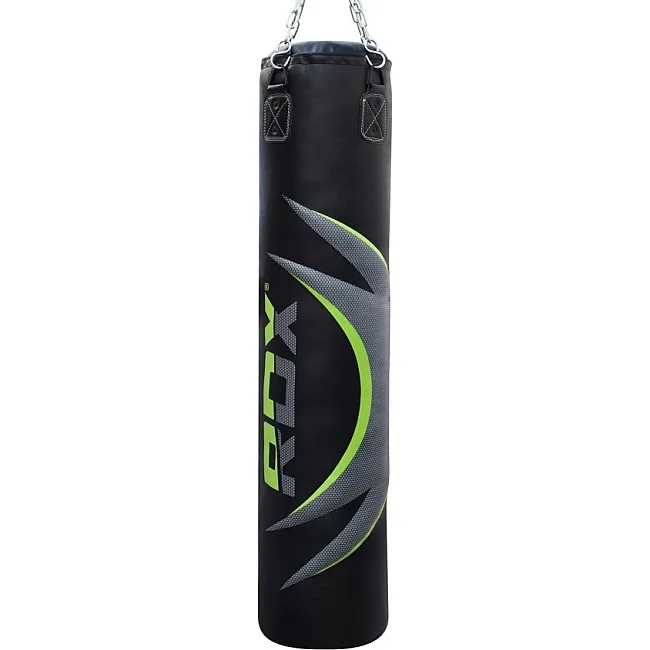 Мішок боксерський RDX Leather Green 1.5 м, 45-55 кг