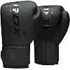 Перчатки для бокса RDX F6 Kara Matte Black