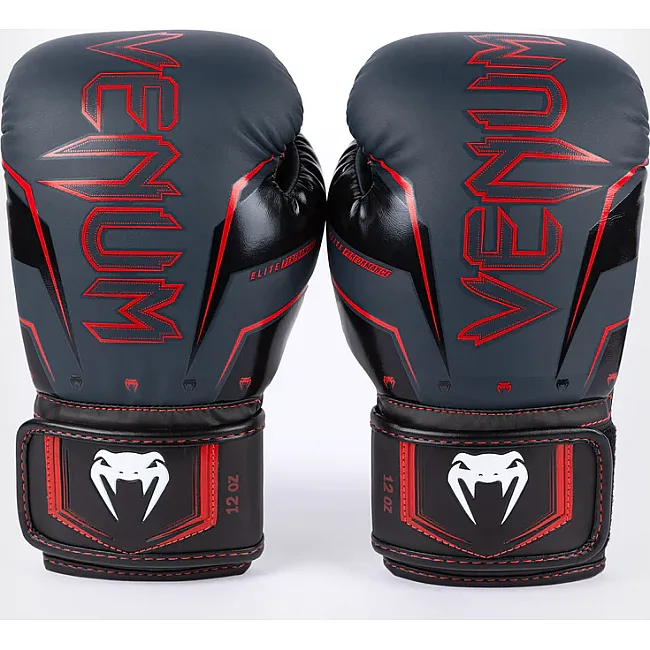 Рукавички боксу VENUM Elite Evo - Navy Black Red