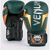 Перчатки для бокса VENUM Elite - Green Bronze Silver