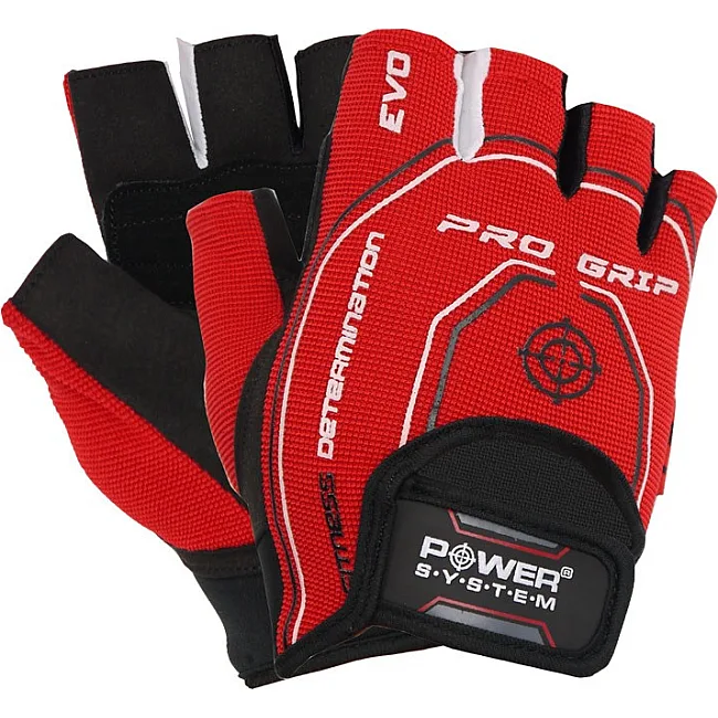 Перчатки для фитнеса POWER SYSTEM PS-2250E Pro Grip EVO Red