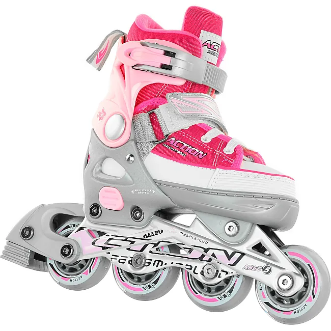 Ролики ACTION ANNY/Pink