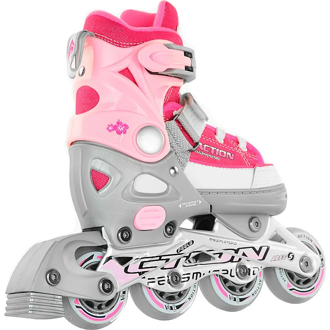 Ролики ACTION ANNY/Pink