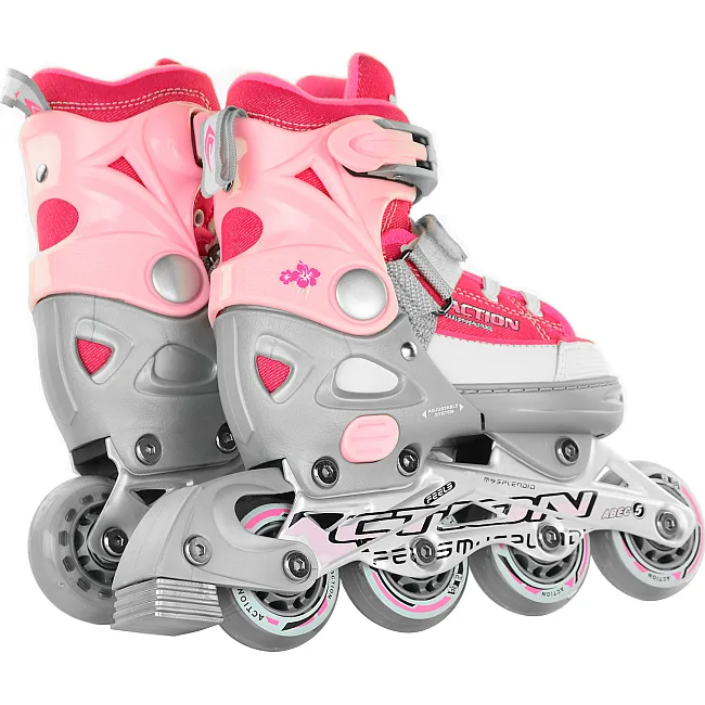 Ролики ACTION ANNY/Pink