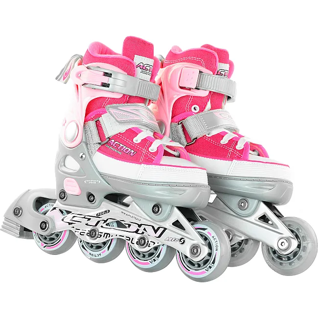 Ролики ACTION ANNY/Pink