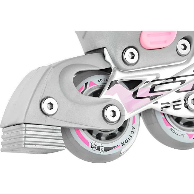 Ролики ACTION ANNY/Pink