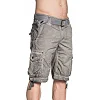 Шорты AFFLICTION Sahara Cargo Short White Oil Stain