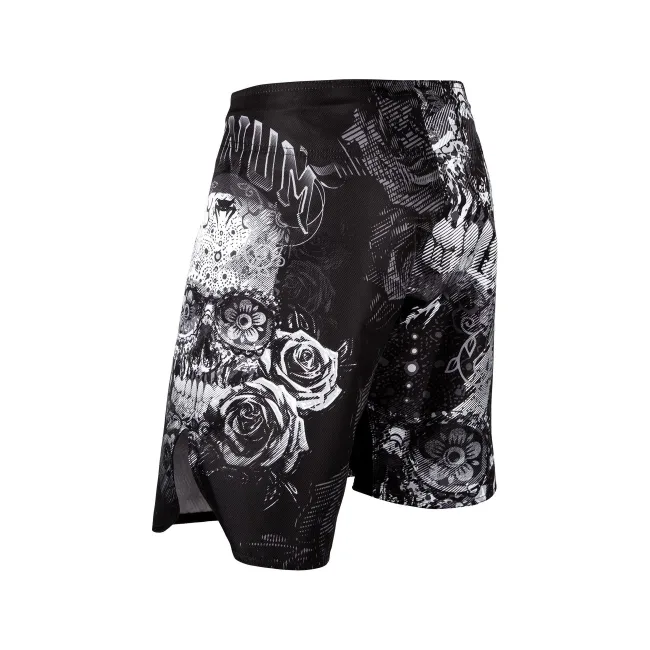 Шорты для ММА VENUM Santa Muerte 3.0 Black White