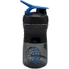 Спортивный шейкер-бутылка BLENDERBOTTLE SportMixer Flip 20oz/590мл Black/Cyan