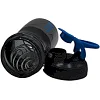 Спортивный шейкер-бутылка BLENDERBOTTLE SportMixer Flip 20oz/590мл Black/Cyan