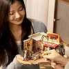 Конструктор 3D міні-будинок Robotime Rolife Книжкова крамниця DG164