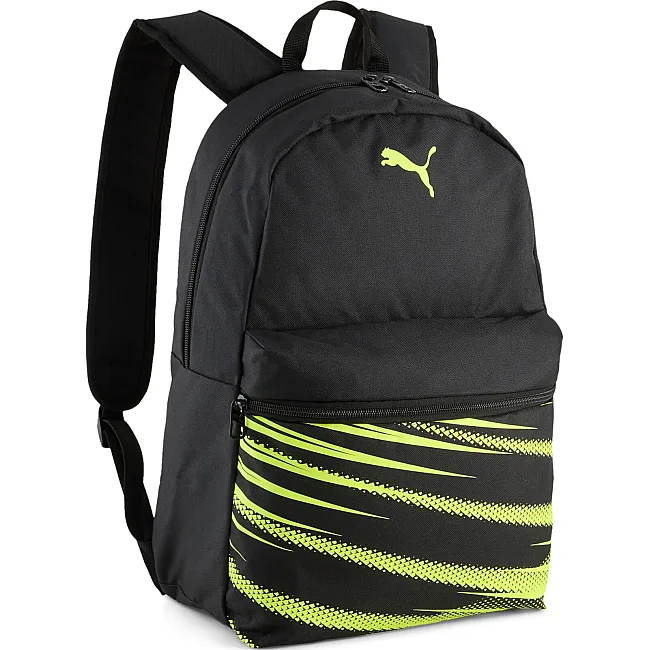 Рюкзак Puma ATTACANTO Backpack 17L черный, желтый 44×30×13 см