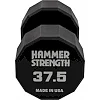 Гантель профессиональная с полиуретановым покрытием HAMMER STRENGHT TA-9215-37_5 (Черный)
