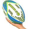 Регбийный мяч SOCCER STAR R-5341-4 (Белый-синий-салатовый)
