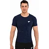 Футболка компрессионная с коротким рукавом мужская JASON 2509 (Темно-синий)