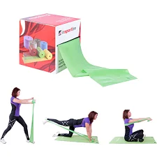 Лента-эспандер для упражнений inSPORTline Morpo Roll 45 X-Light 9 м зеленая