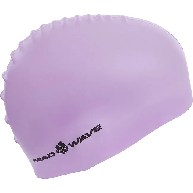 Шапочка для бассейна силиконовая для взрослых MADWAVE PASTEL M053504 (Розовый)
