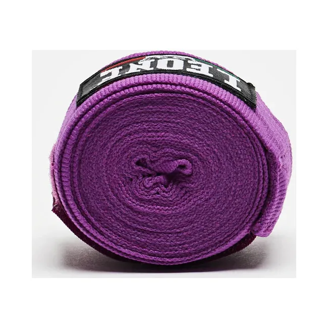 Бинти для боксу Leone AB705 Purple 3.5m