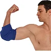 Налокотники спортивные с фиксирующим ремнем и амортизирующей вставкой MARATON VENUM028 (Черный)