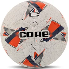 Футбольный мяч CORE FB-00310 (Белый-оранжевый)
