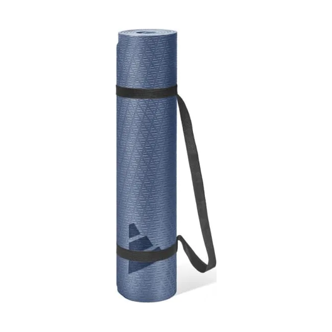 Коврик для йоги ADIDAS Yoga Mat голубой 183 х 61 х 0,6 см