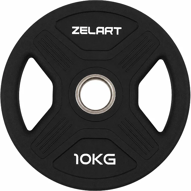 Млинці диски TPU 2 Handle металева втулка ZELART TA-6995-10 (Чорний)