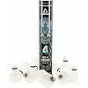 Волани для бадмінтону пір'яні 12штук AOPI AP-239 (Білий)