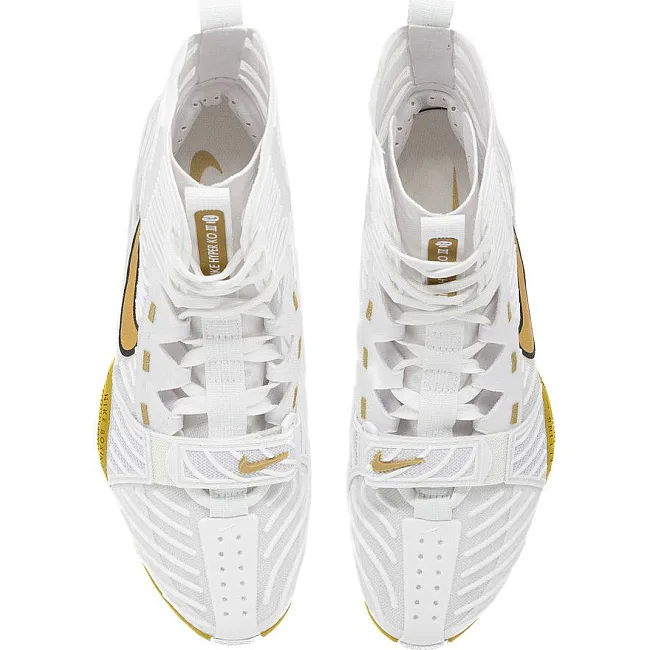 Взуття для боксу NIKE Hyperko 3 білий, золотистий