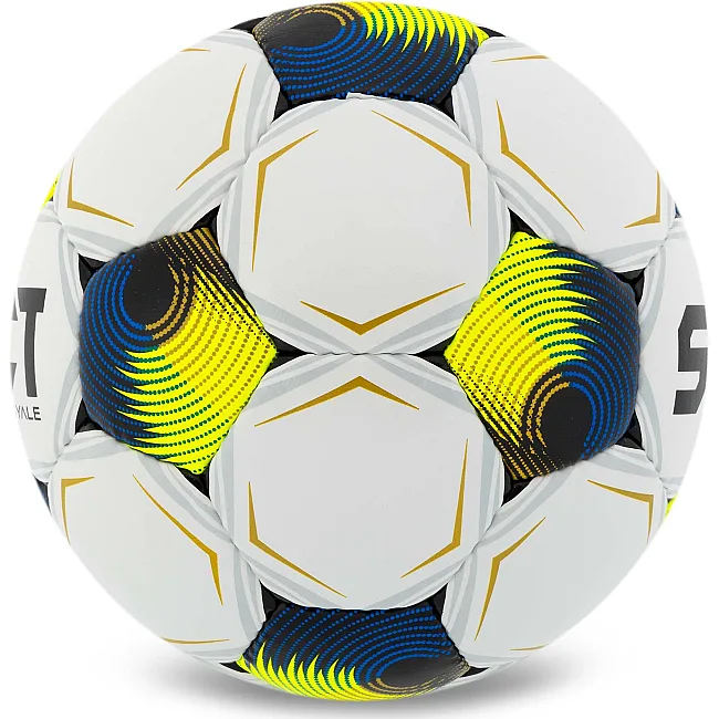 Футбольный мяч SELECT ROYALE V26 ROYALE-4WY (Белый-желтый)