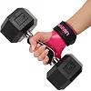 Накладки для подтягивания и тяги LIFTING GRIPS LiveUp LP8758 2шт (Розовый-черный)