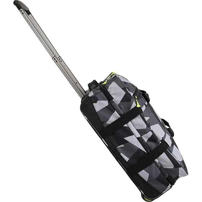 Сумка-валіза на колесах MADWAVE Carry on M112904 (Чорний-сірий)