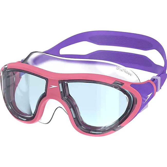 Очки для плавания Speedo JUNIOR BIOFUSE 2.0 MASK розовый, фиолетовый (для детей) One Size