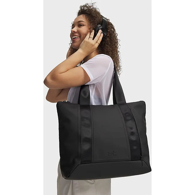 Сумка UNDER ARMOUR Women's Unstoppable Tote 24L чорний (для жінок) 48 х 37 х 16 см