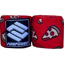 Бинты боксерские эластичные Firepower FPHW7 Cake Red 4м