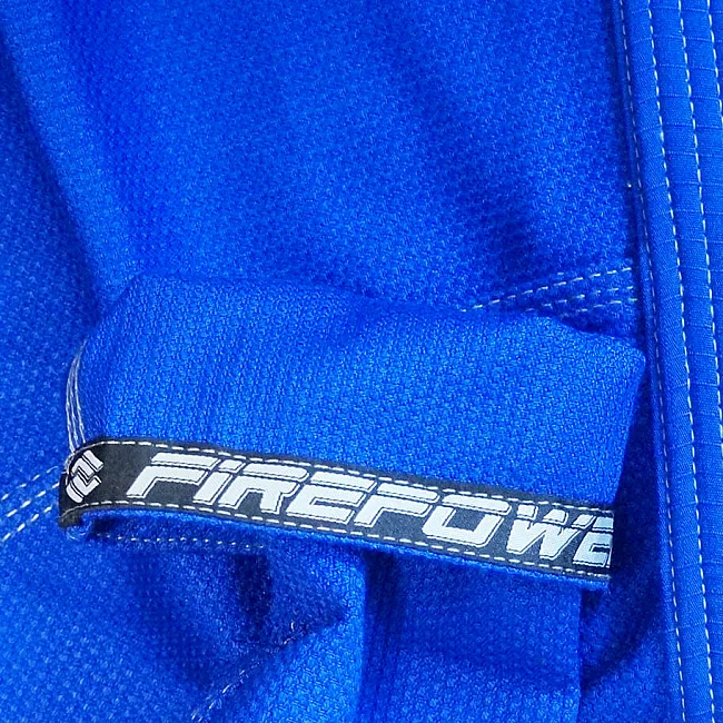Кімоно жіноче для бразильського Джіу-Джітсу Firepower Ukraine Синє