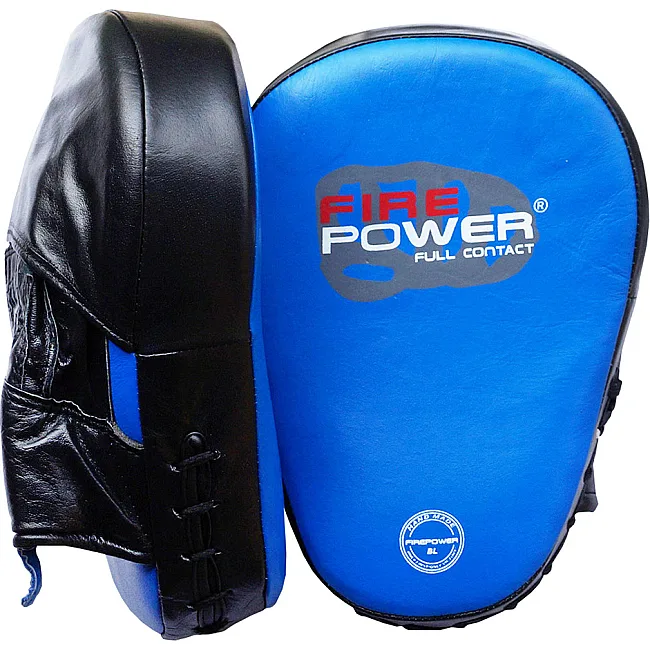Лапы боксерские FirePower CG3 Синие с черным