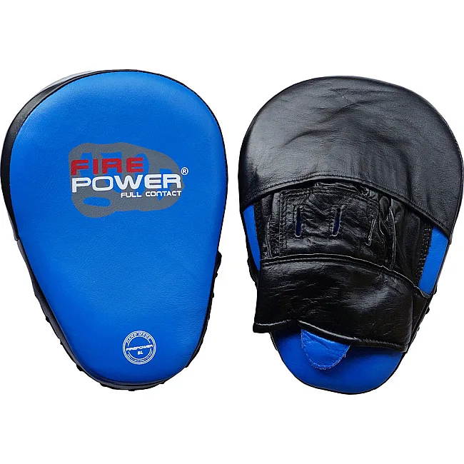 Лапы боксерские FirePower CG3 Синие с черным