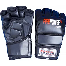 Перчатки MMA FirePower FPMGA1 Черные