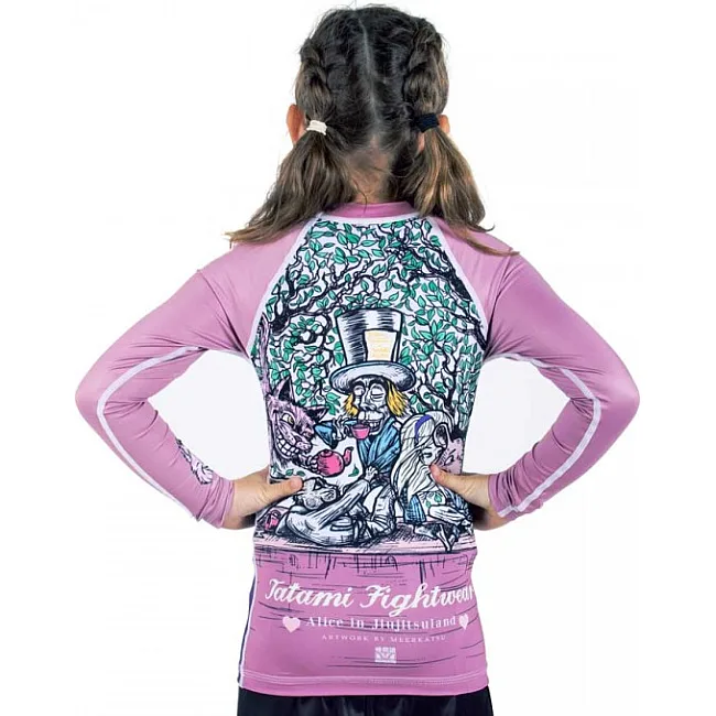 Рашгард детский Tatami Fightwear Alice in Jiu-Jitsu (YL) Принт