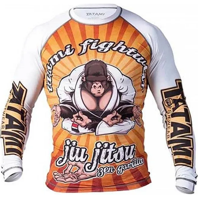 Рашгард с длинным рукавом Tatami Fightwear Zen Gorilla Принт