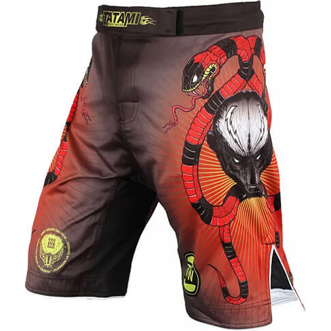 Шорты ММА Tatami Fihtwear Honey Badger V3 Принт