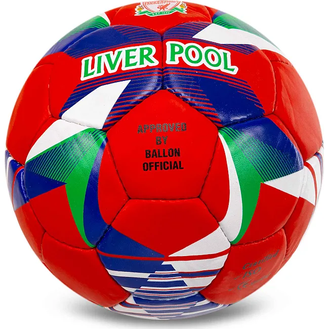 Футбольный мяч BALLONSTAR LIVERPOOL FB-0047-827 №5 PU-зеленый