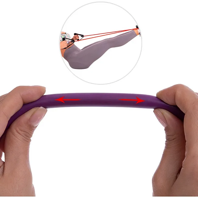 Трубчастий джгут для фітнесу
 ZELART
 FI-6253-7 діаметр-6x11мм довжина-10м