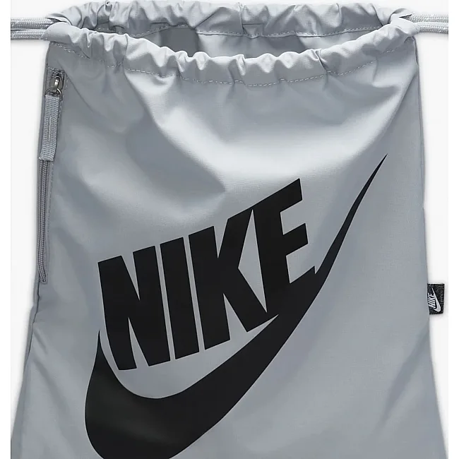 Рюкзак-мішок Nike NK HERITAGE DRAWSTRING 13L сірий 33 х 43 см