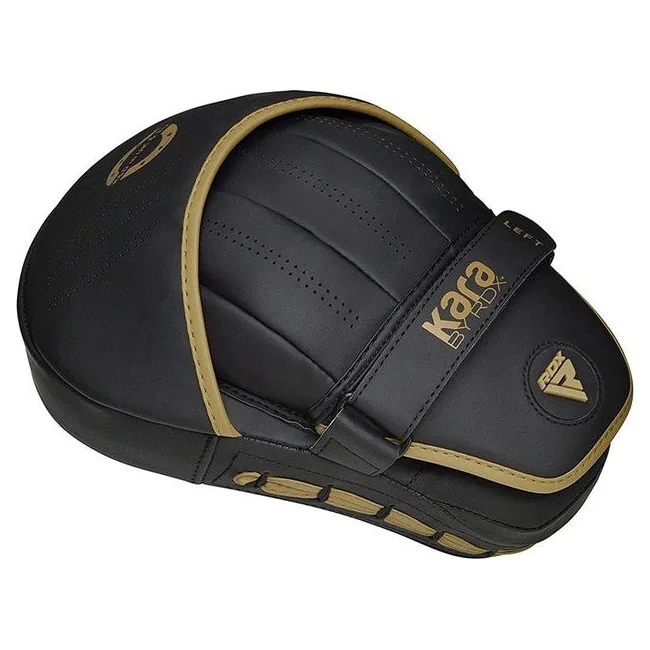 Лапы боксерские RDX F6 KARA Matte Golden