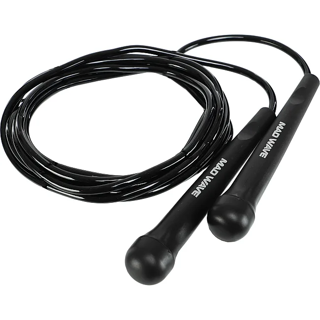Скакалка MADWAVE
 M132001001W 2,95м (Черный)