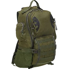 Штурмовой тактический рюкзак трехдневный SILVER KNIGHT TY-02 30x18x51см 27л (Оливковый)