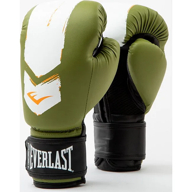 Боксерские перчатки Everlast PROSPECT 2 BOXING GLOVE зеленый, белый, 6 унций