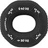 Эспандер кистевой силиконовый PowerPlay PP-4331 Hard 40-45-50 кг. Черный