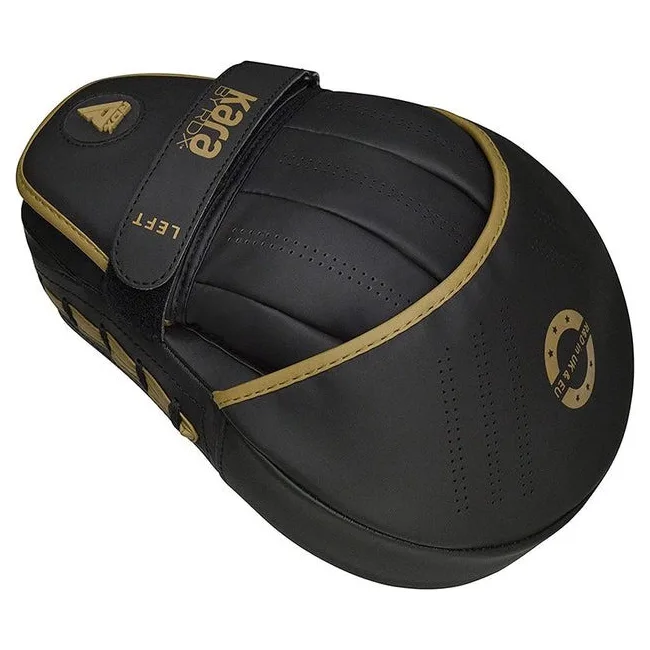 Лапы боксерские RDX F6 KARA Matte Golden